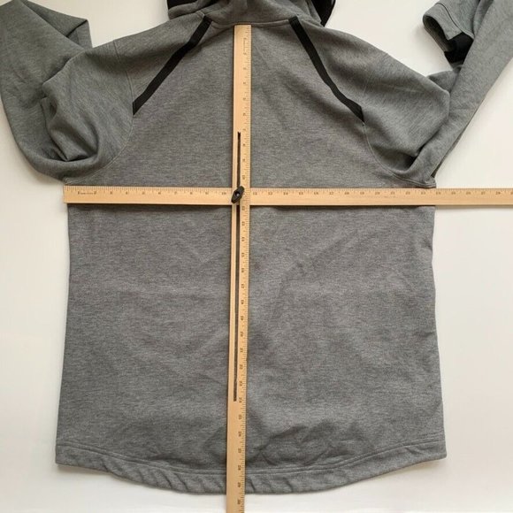 Nike Dry Showtime Full-Zip Hoodie Mens Size XL Dri-Fit Athletic Basketball Gray - Picture 13 of 16